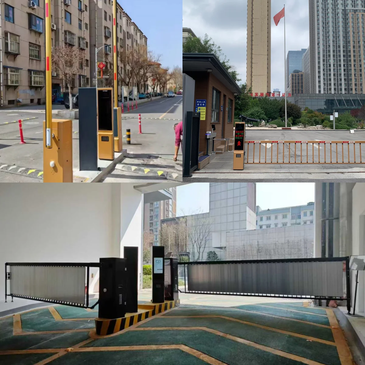 Industrijska brushless rampa za bezbednost infrastrukture spoljnog parkinga
