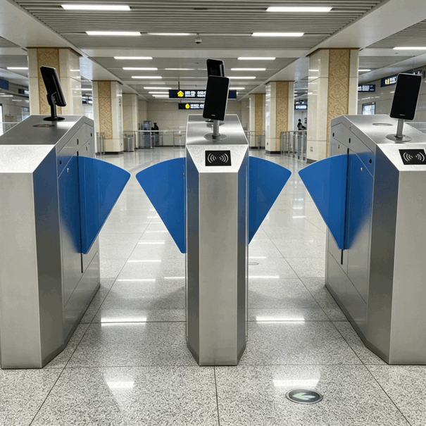 Σύστημα Αναδίπλωσης Πύλης Αναγνώρισης Προσώπου για Σχολεία & Αεροδρόμια