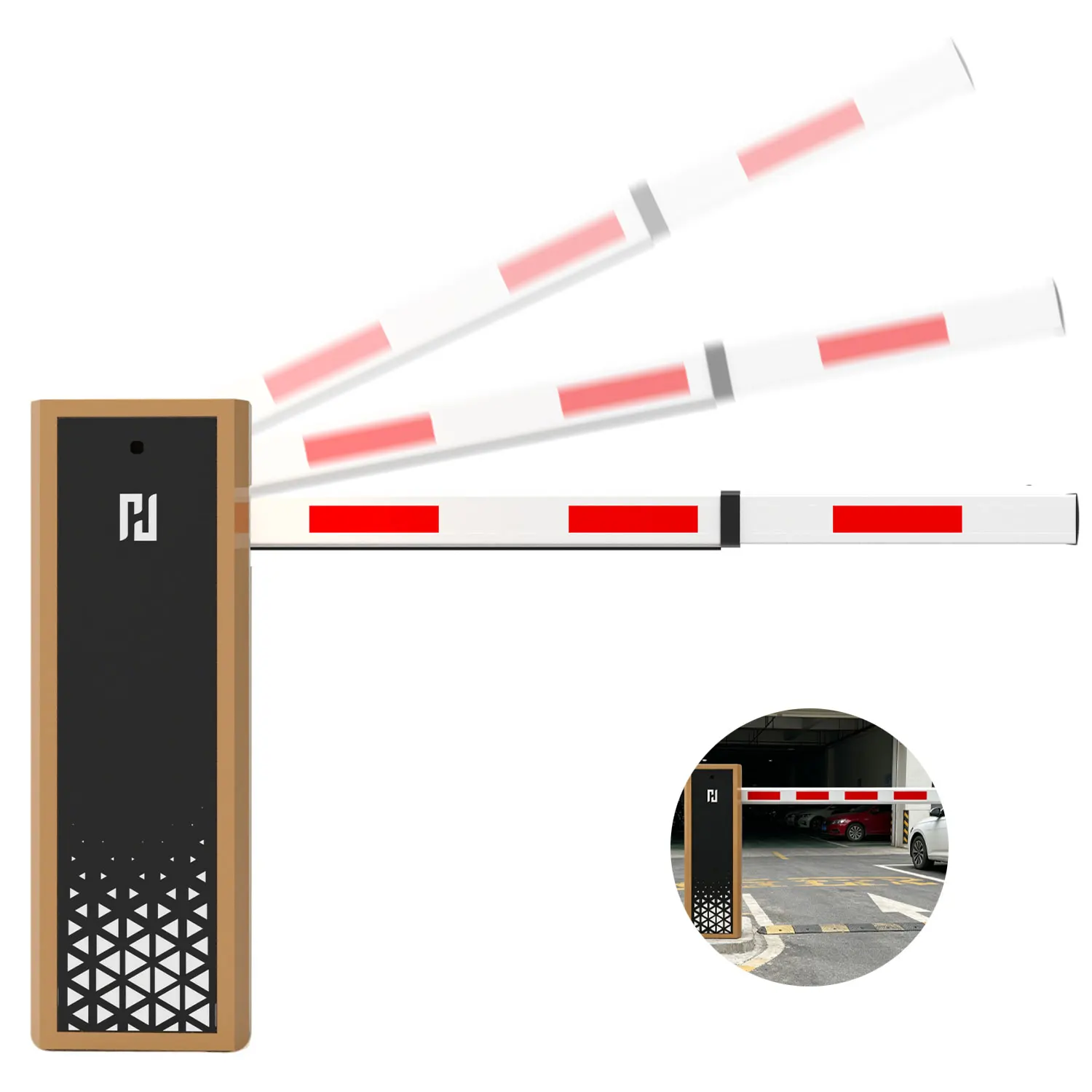 Έξυπνη Μπάρα Parking DC24V με Βραχίονα Ένδειξης LED