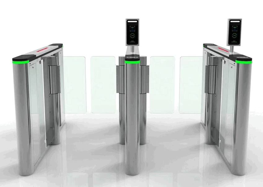 Brza optička okretna kapija Speedlane sa RFID za korporativna predvorja
