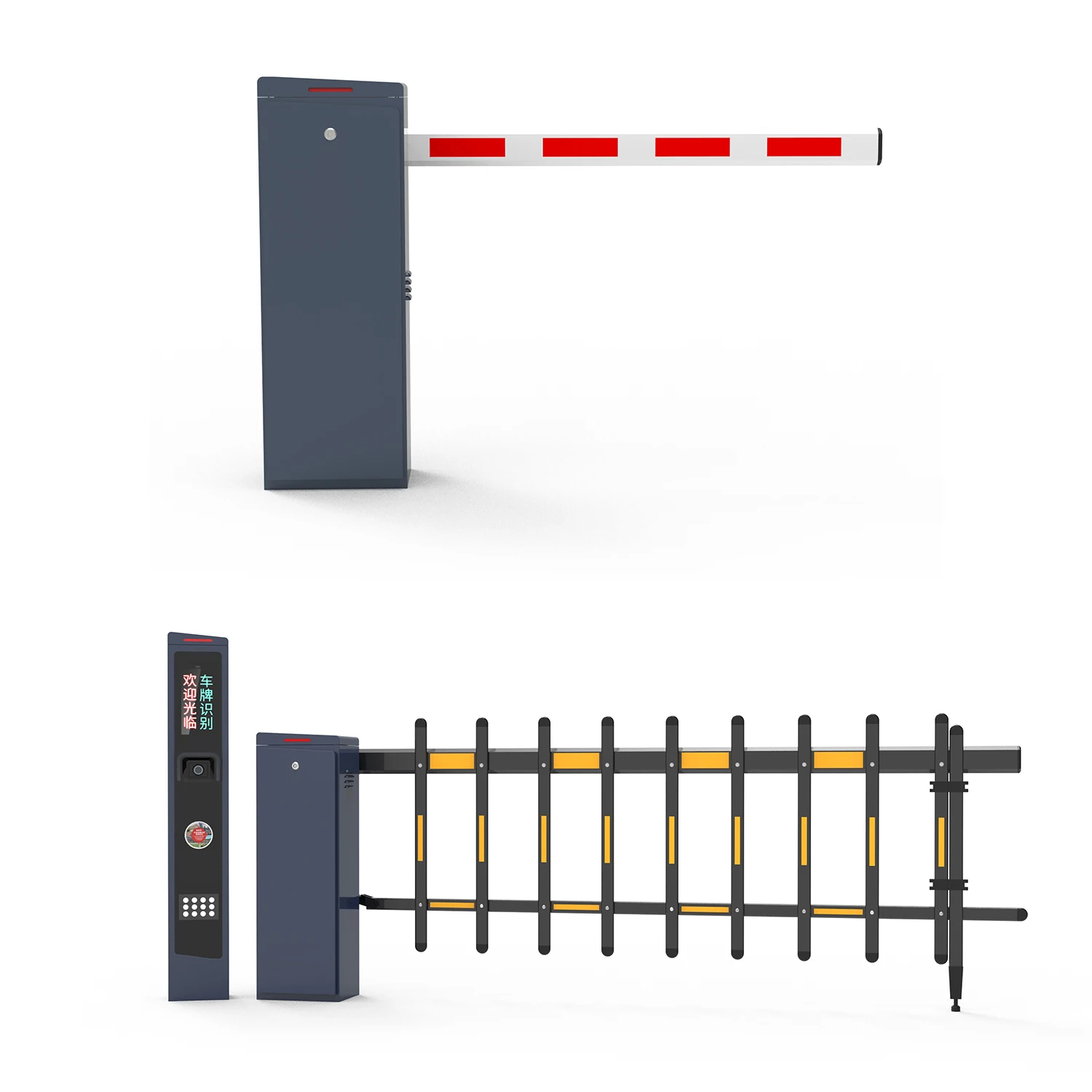 Automatski aluminijumski System barijere za parking velikog kapaciteta