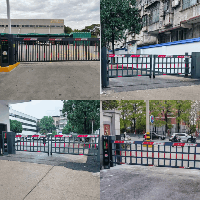 Čvrsta čelična šipka putna kapija terminal za industrijsku bezbednost